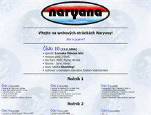 Tablet Screenshot of naryana.majda.cz